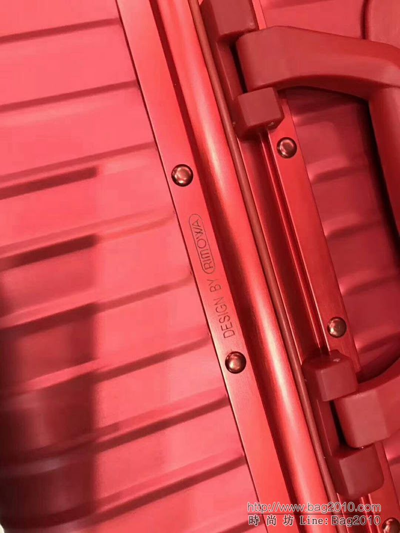 RIMOWA日默瓦 全鋁鎂合金拉箱/拉杆箱 Supreme x rimowa聯名款  xbt1043